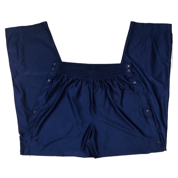 Nike Other - Nike XL Blue Tearaway Snap Athletic B Ball Pants